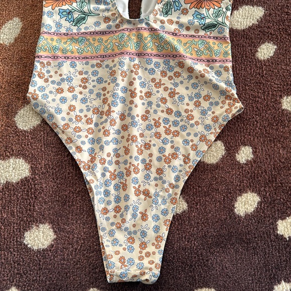 Floral One Piece Swimsuit - Picture 6 of 10